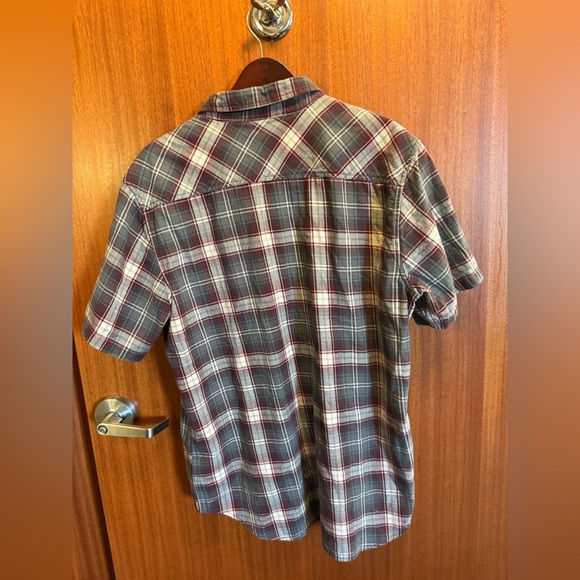 Harley Davidson Men's Racer Font Plaid Button Down Shirt Size XL - Picture 2 of 6